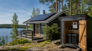 Akkukapasiteetti mökille AGM LiFePO