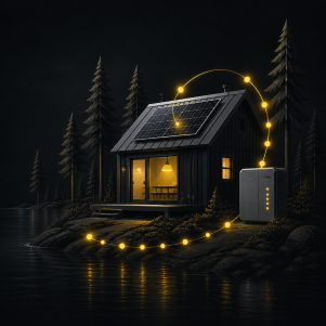 Fixnet 12V ja 24V off-grid aurinkopaneelijärjestelmät